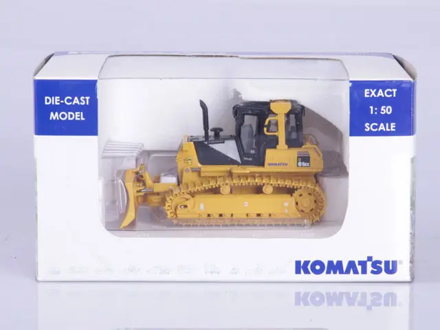 Коллекционная модель из сплава, подарок, 1:50, масштаб UH8000, Komatsu D61EX, гусеничный бульдозер, строительная модель автомобиля, Игрушечная модель для украшения, подарок