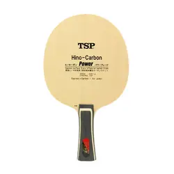 TSP Hino-Carbon power (Li Jiawei's) Настольный теннис лезвие (3 + 2 углерода, поверхность Hinoki) ракетка пинг-понг летучая мышь весло