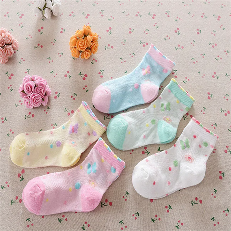 Специальное предложение для мальчиков, 3 пар/лот, лето г., новые детские носки тонкие хлопковые цветные носки с бабочками, A-cll-004-3