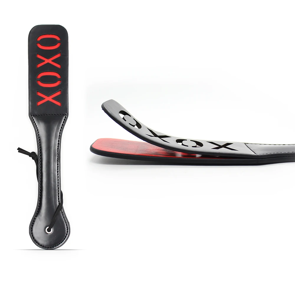Секс игрушки женские кожаные шлепки Paddle Beat Submissive BDSM надпись любовь секс Для пледа