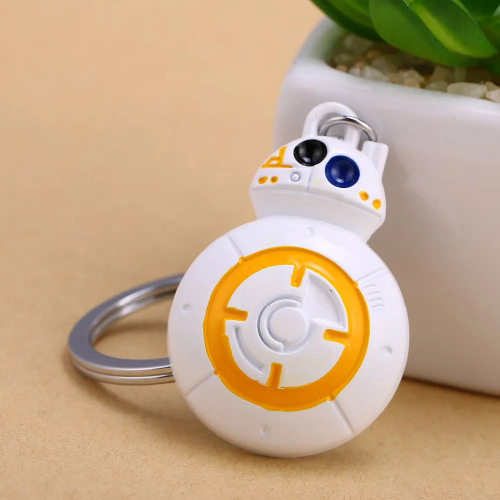 Mengtuyi ювелирные изделия брелок с изображением фильма Пробуждение силы BB 8 R2D2 робот
