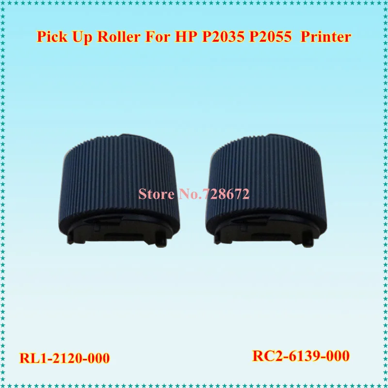 2 X RL1 2120 000 Printer Pick UP Roller for HP P2035 P2055 Printers
