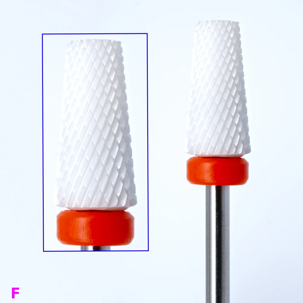 

Ceramic nail drill bits for manicure pedicure nail polish remover electric nail file manicure strawberries ceramic file