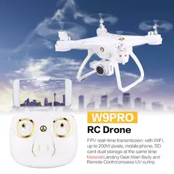 Attop W9PRO 4G Wifi gps 720 P/1080 P FPV камера в режиме реального времени передача RC Дрон Квадрокоптер с безголовым режимом высота удержания