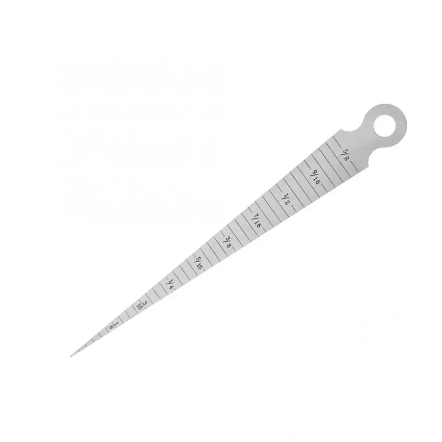 15mm High Accuracy Stainless Steel Feeler Hole Taper Gauge Measuring Tool