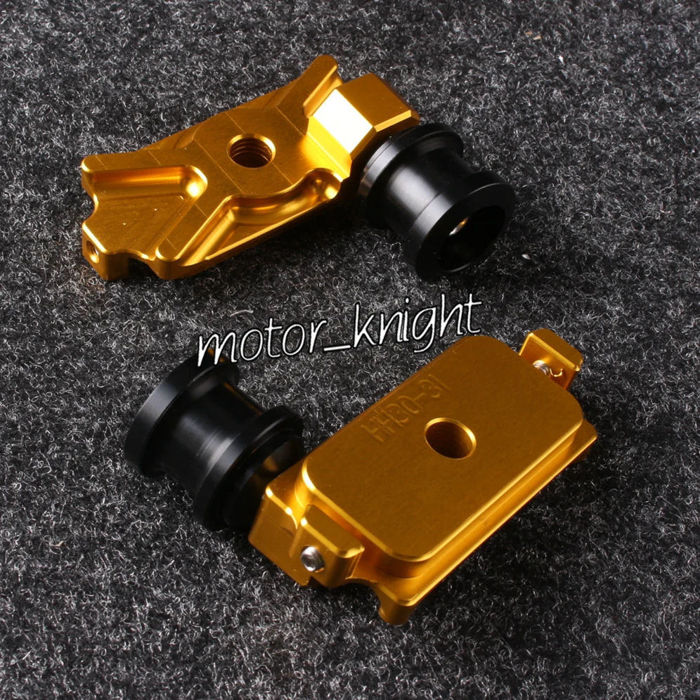 Motorcycle CNC Swingarm Spool Adapters For Kawasaki Ninja 250R 300R