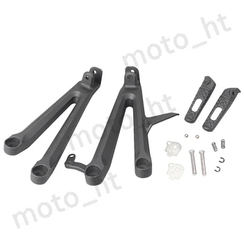 

Aluminum Alloy Passenger Rear Foot Pegs Footrest Brackets for Honda CBR1000RR 2004 2005 2006 2007 Black