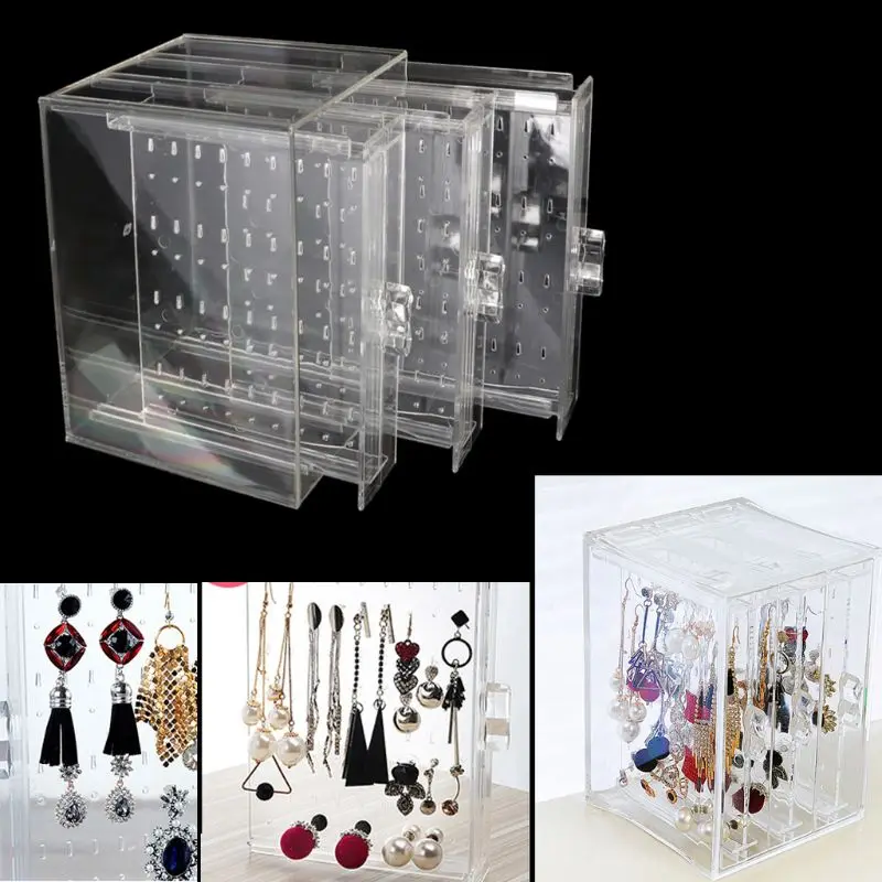 Free shipping Free shipping 200 Holes Earrings Studs Necklace Jewelry Display Rack Stand Organizer
