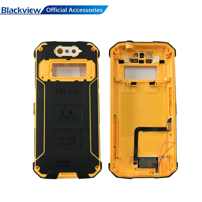 

Original Blackview Speaker fingerprint Button Micro FPC Case for BV9500Pro Waterproof Back Battery Housing for BV9500 Phone Part