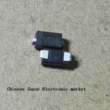 100 шт. SR260 SS26 60 V 2A SMA schottky диод