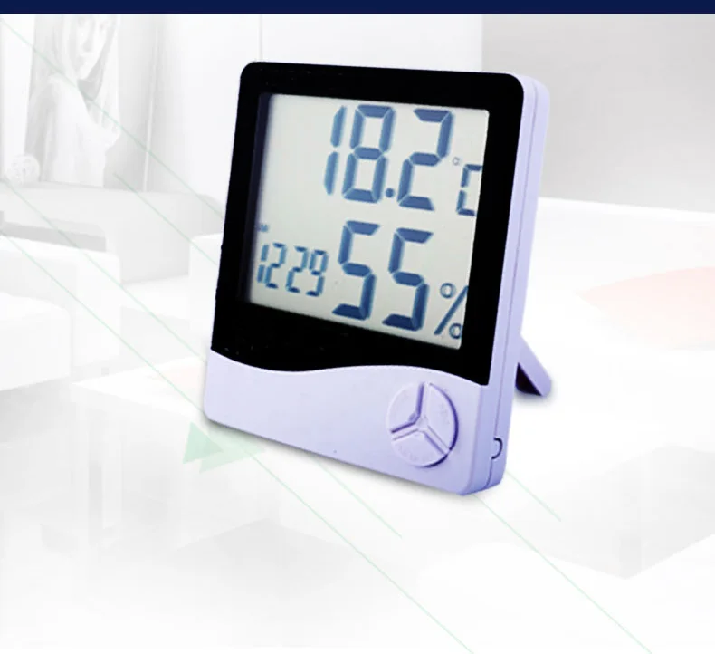

Digital Thermometer Room Wet Hygrometer High-precision Lcd Indoor Baby Room Home For Drugstore Humidity Table Household