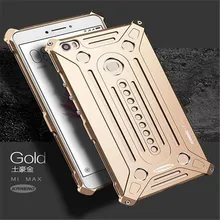Original For Xiaomi Mi max case armor aluminum strong metal shiny case for XIAOMI mi5 5 case luxury metal protect phone cover