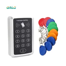 1000 карта пользователей/possword/карта+ пароль однодверный Автономный контроллер доступа клавиатура система контроля доступа двери открывалка двери