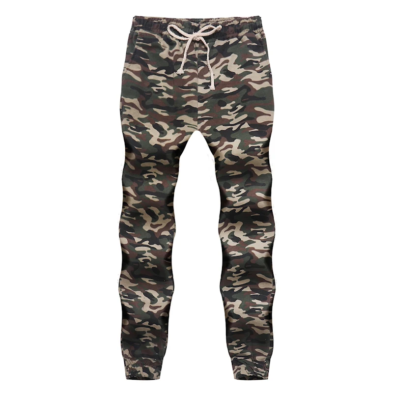 Военные мужские модные тренировочные брюки свободные впитывает пот и Штаны брюки в стиле хип-хоп, для бега, повседневные уличная Мужская камуфляжная Штаны Y1