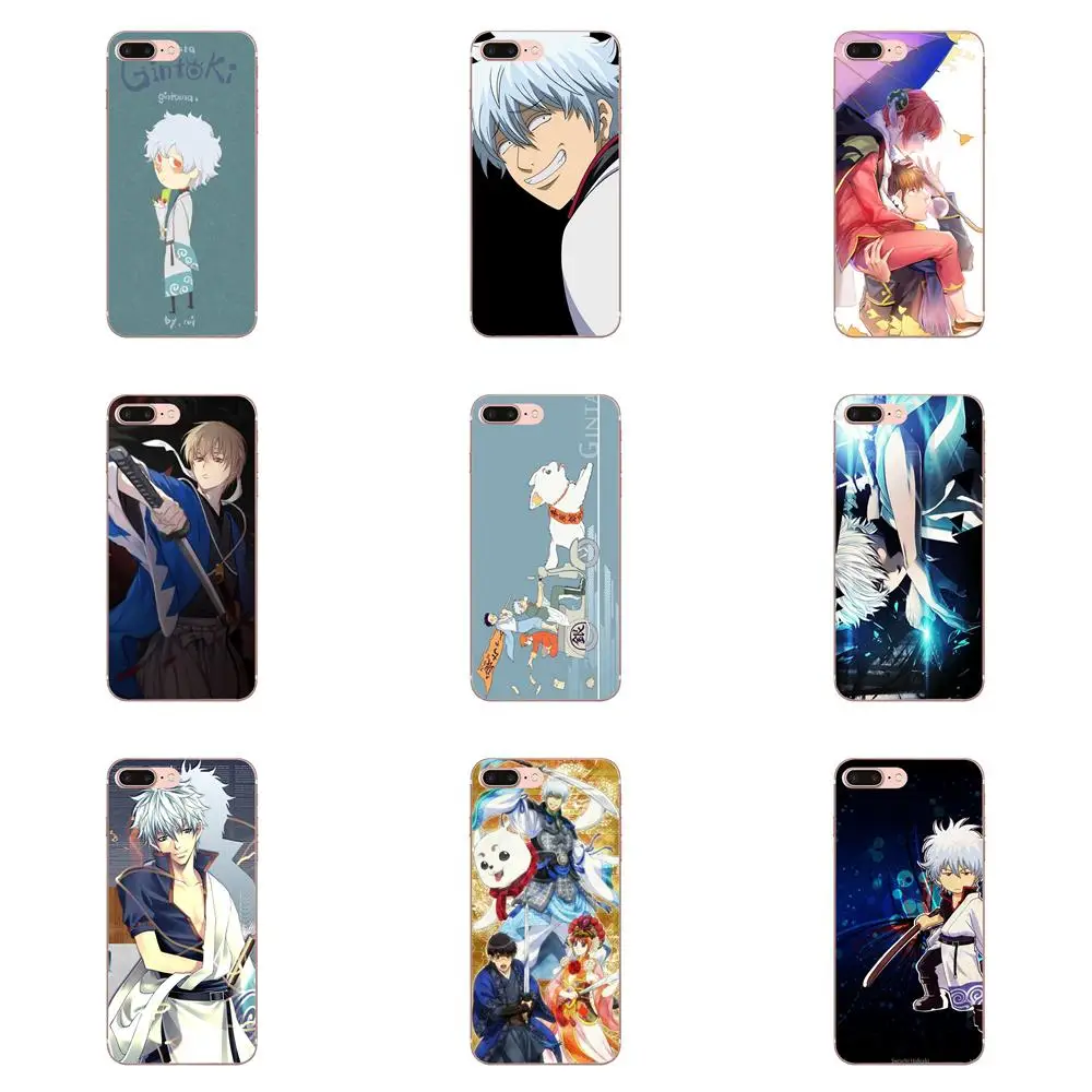 

For Galaxy A3 A5 A7 A8 A9 A9S On5 On7 Plus Pro Star 2015 2016 2017 2018 TPU Phone Cases Covers Cool Anime Gintama Gintoki