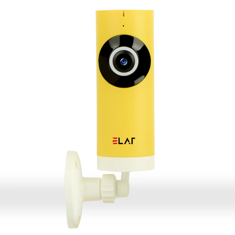 

ELAF 720P HD IP Camera Wide Angle 180 Degree Panoramic VR Wireless Camera Baby Monitor IR Night Vision Audio Recording Camera