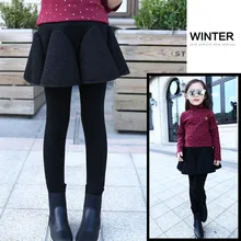 Детская одежда девушка хит Underpant дети ребенок увеличить Подпушка утолщение Ложные две Бумага Culotte универсальные Мотобрюки