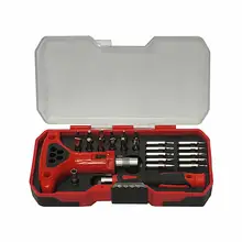 Special Offers 22pcs Screwdriver Heads Screwdriver Set T style Handle Repair Tools For Torx Head Screwdriver Handle Ratchet Wrench handle