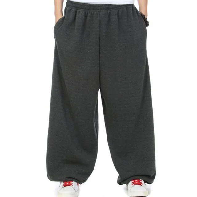 Bonsir Really Plus Size Loose Baggy Sweatpants Men Casual, 60% OFF