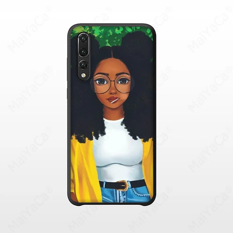 Colorful art african girl  