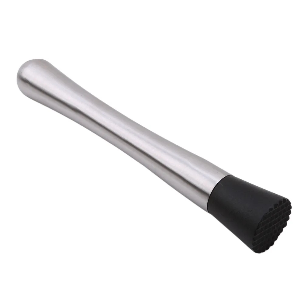 

Cocktail Muddle Stainless Steel Bar Mixer Ice Crushing Tools DIY Drink Fruit Muddlers Ice Crusher Barware Bar Tools