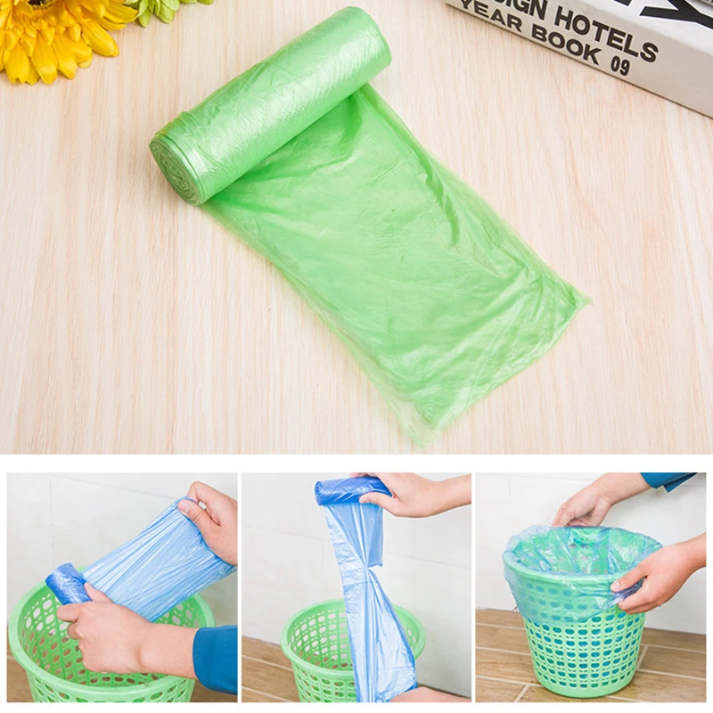 clear kitchen garbage bags