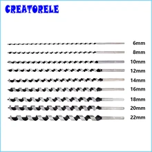 New Twist wood Drill Bit 460mm 9 species For Metal Quality Sarbon Steel bits Woodworking Tools 6/8/10/12/14/16/18/20/22/25mm New Twist wood Drill Bit 460mm 9 species For Metal Quality Sarbon Steel bits Woodworking Tools 6/8/10/12/14/16/18/20/22/25mm