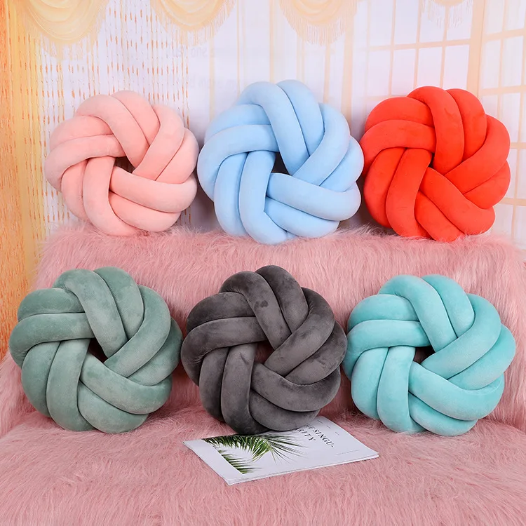 

Nordic Knot Cushion For Home Decoration 28CM Bow Knot Cushion Knot Nursery Decor Scandinavian Home Decor Nordic Kids room decor
