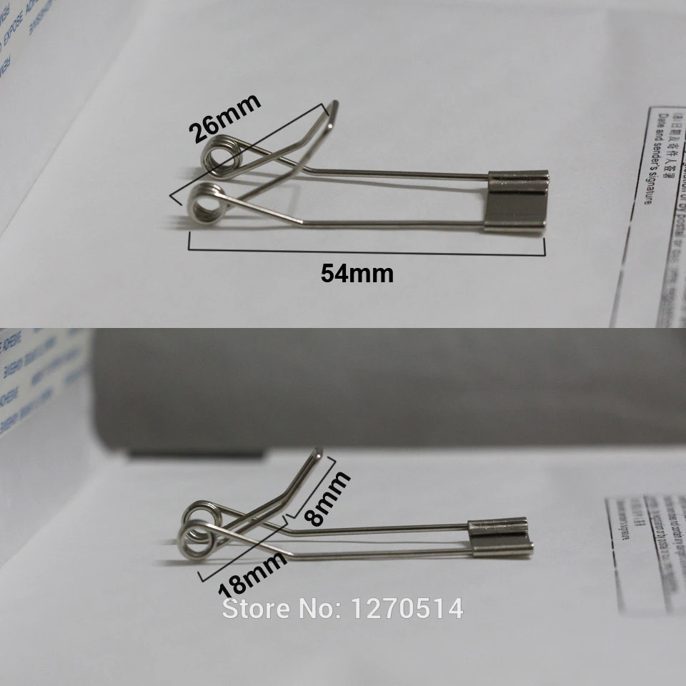 20pcs Fixed Spring Clip For Led Ceiling Lamp Spotlight, Downlight Stuck ...