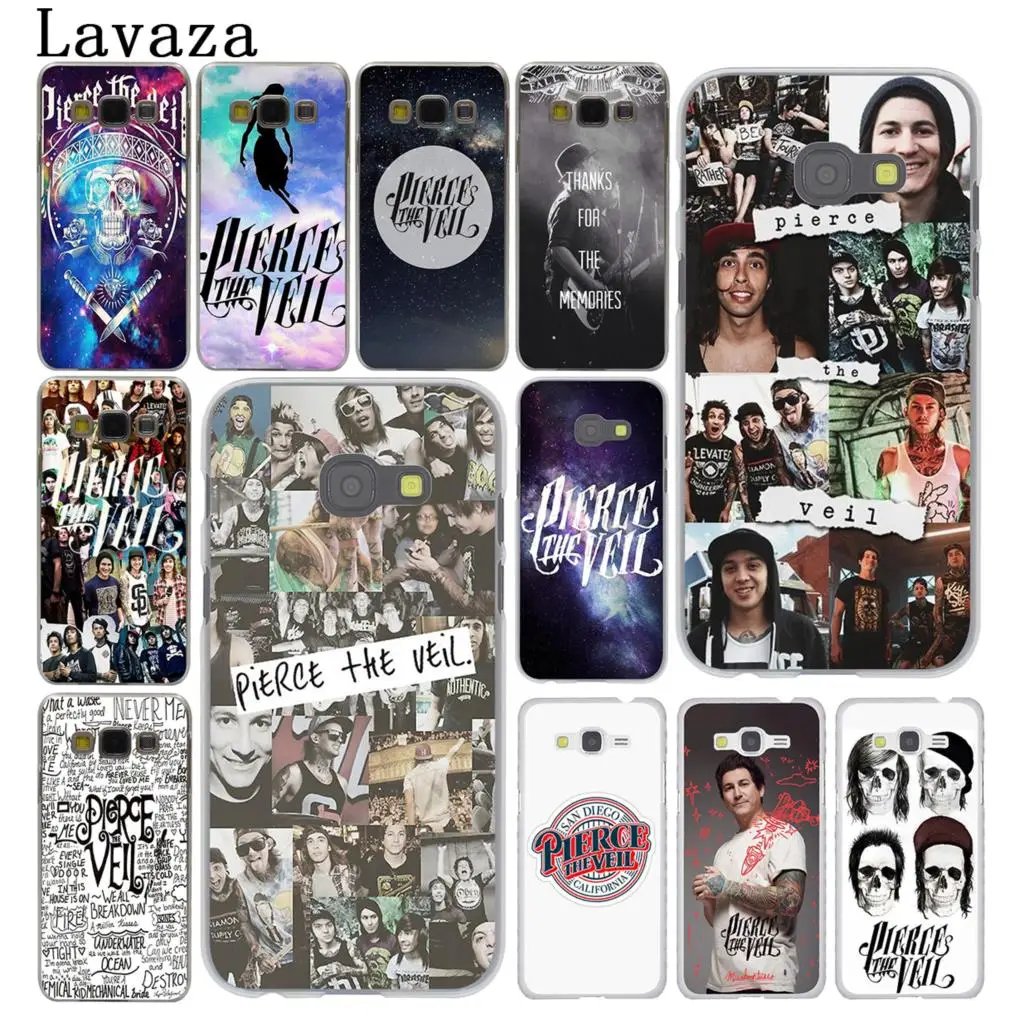 

Lavaza Pierce The Veil Hard Phone Case Shell for Samsung Galaxy A3 A5 2017 A9 A8 A6 Plus 2018 Note 8 9 Cover