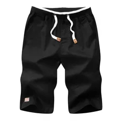 Hombres pantalones cortos casuales de moda sólido cordón elástico pantalones cortos de verano de 2019 de Gymwear Streetwear pantalones cortos Hombres pantalones cortos casuales de moda sólido cordón elástico pantalones cortos de verano de 2019 de Gymwear Streetwear pantalones cortos