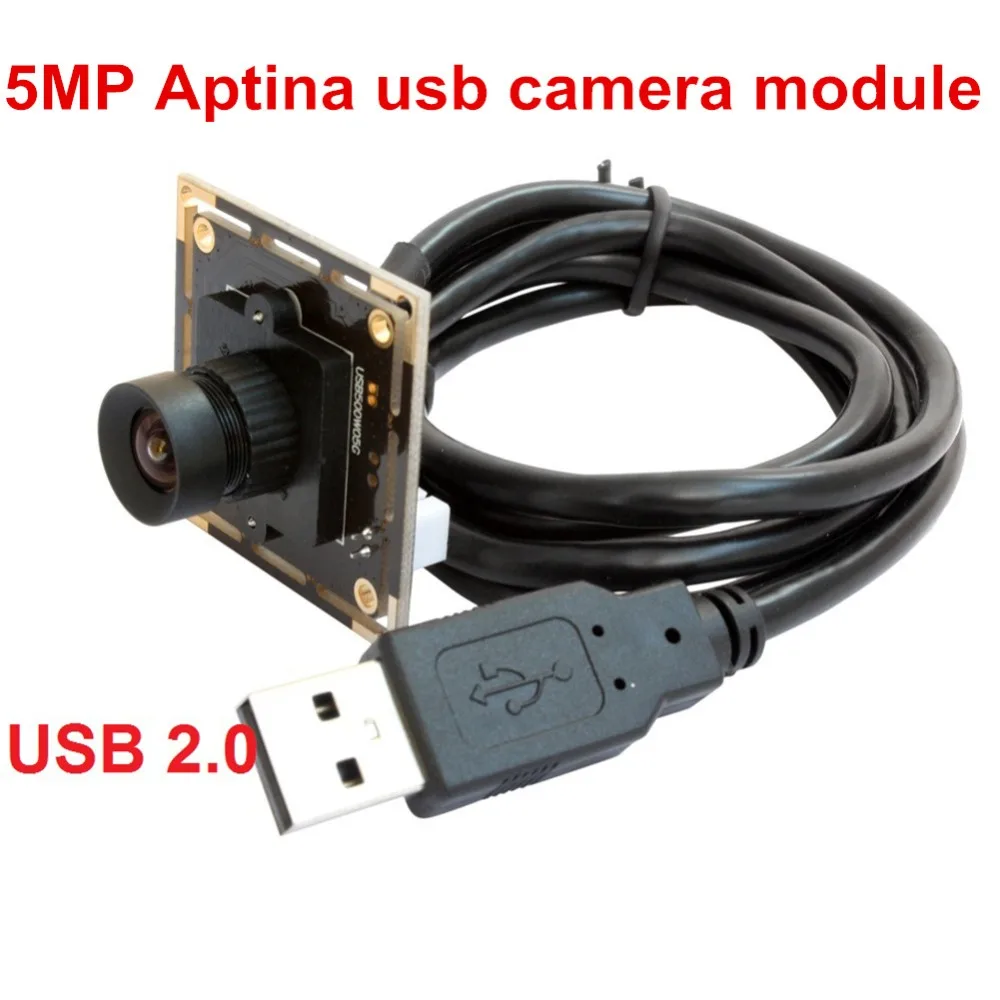 Новинка 2017 5mp 2592X1944 высокоскоростной Aptina MI5100 HD MJPEG 30fps при 1080P 100 градусов объектив