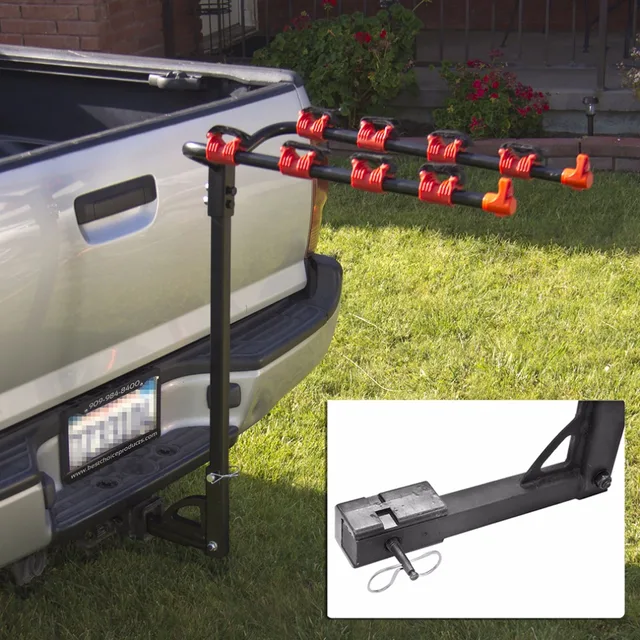 Cheap 2016 Hot!  1pc Bike Rack 4 Bicycles Hitch Mount Carrier Car Truck Auto For 4 Bikes