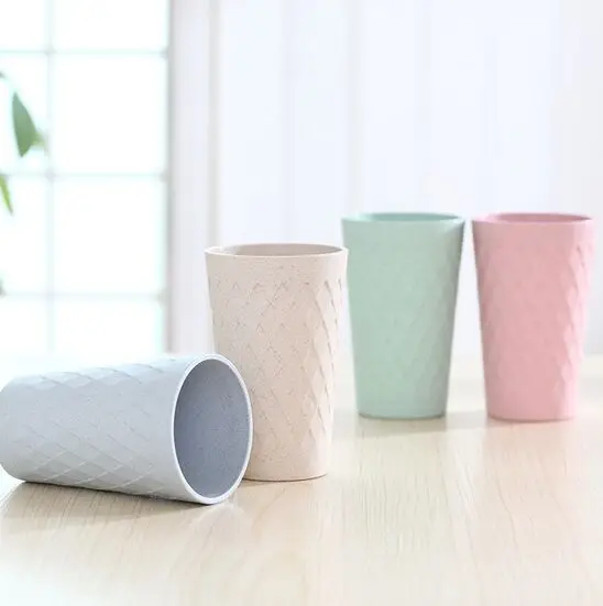 

Creative Household Bamboo Fiber Water Cup Mug Drinking Cup Environmental Protection Safe Water Cup