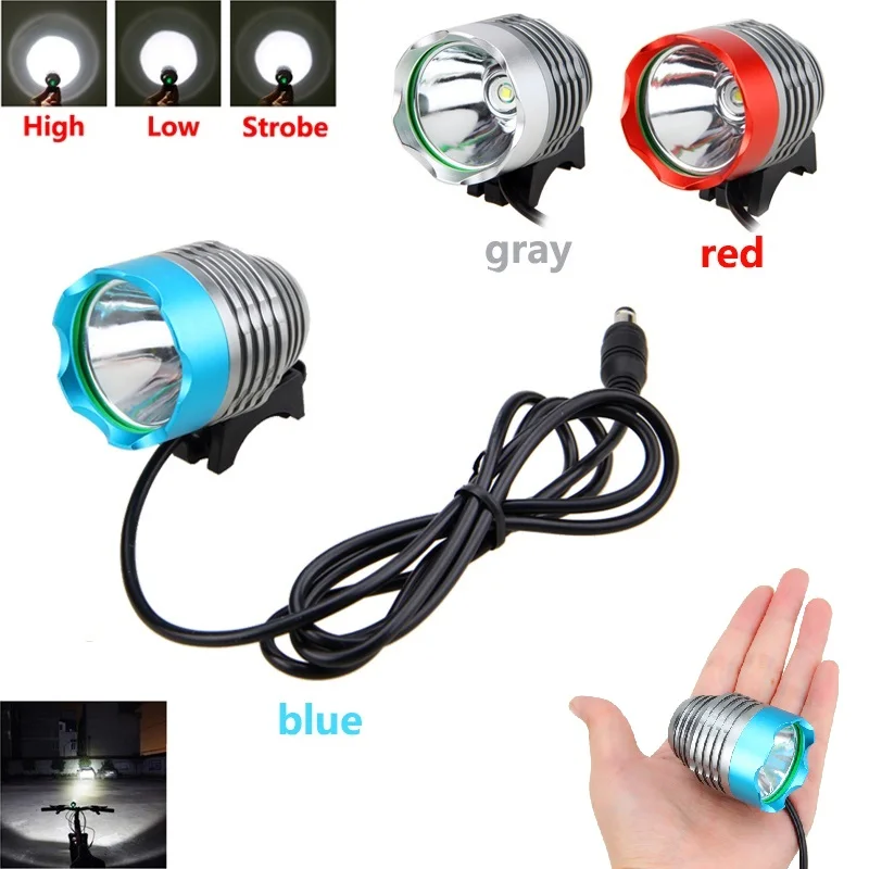 

1000 Lumens XM-L T6 LED Bicycle Headlight Waterpoof Bike Light Lamp Cycling Bike Bicycle Front Light & o-ring 3 Colors