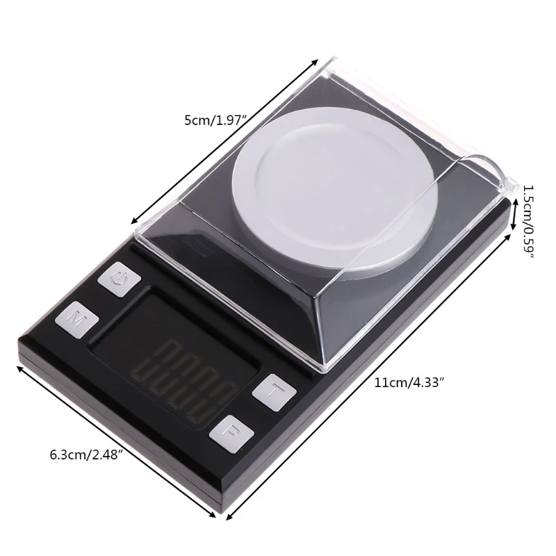 

50g/100g Electronic Scales LCD Digital 0.001g Portable Milligram Jewelry Scale