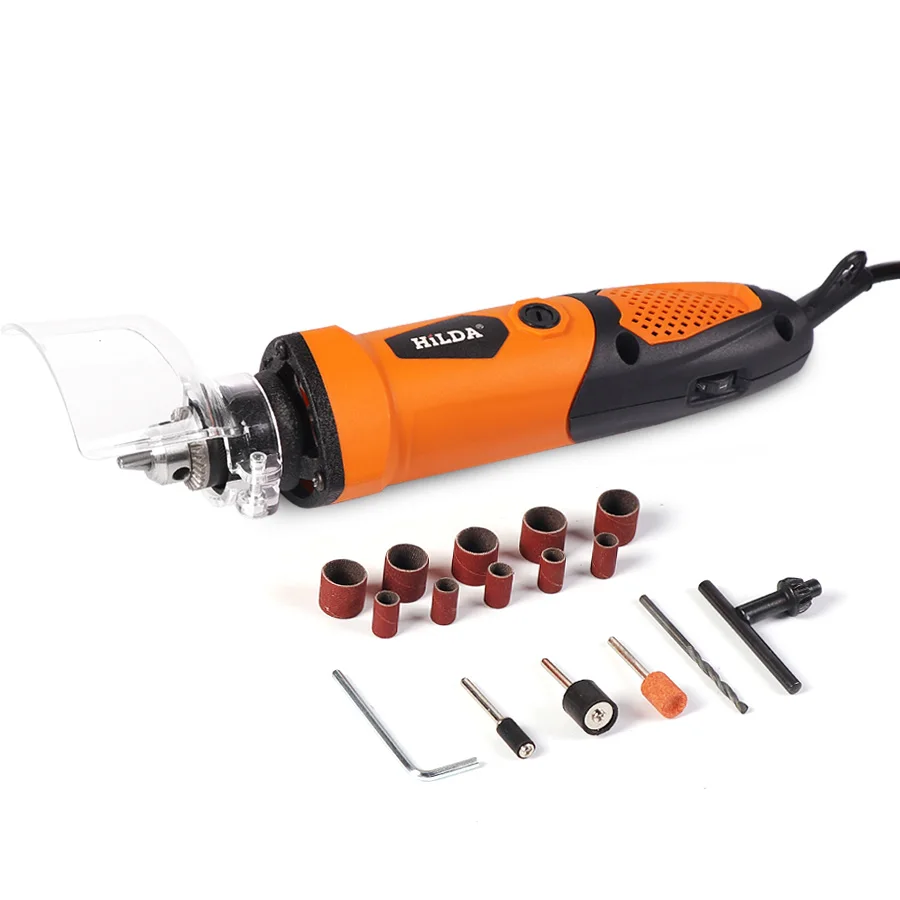 

Dremel Style Hardware Variable Speed Rotary Tool Electric Tools 450W Mini Drill 6 Position for Dremel Mini Grinding