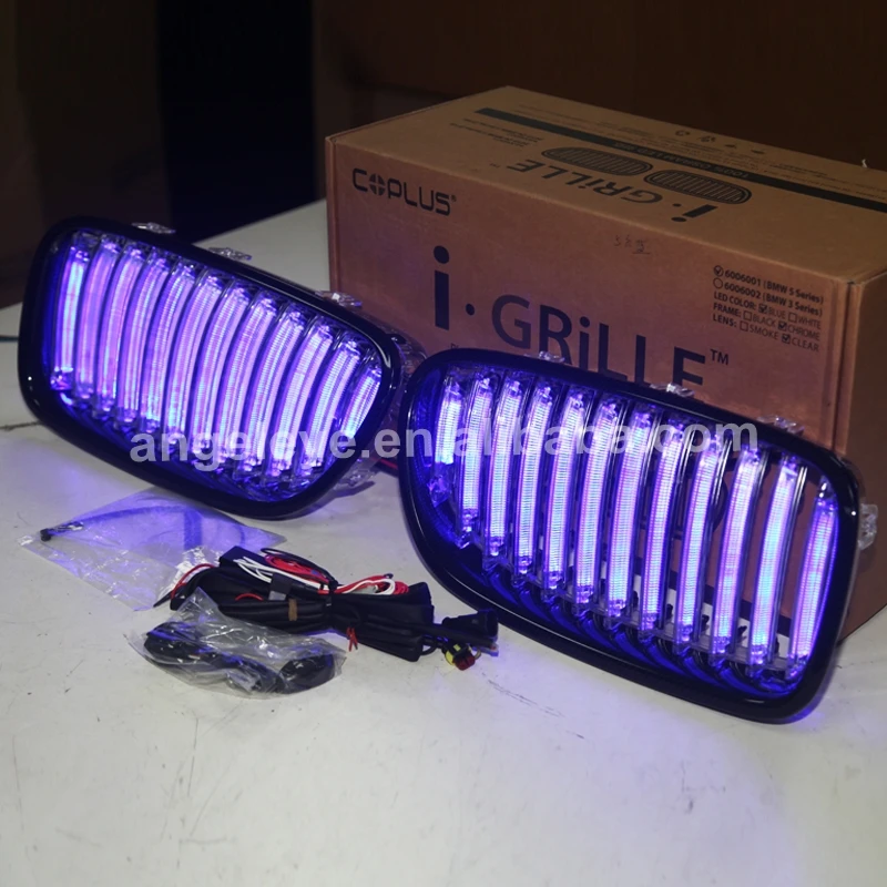 

Auto Parts Blue LED Front Grille For BMW m5 F10 f18 2010-2018