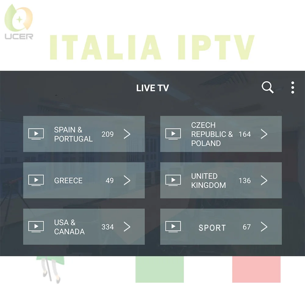 subscription iptv abbonamento 4000+ live tv 5000+ vod hd channels list for m3u code enigma2 mag ios smart tv android box gtmedia