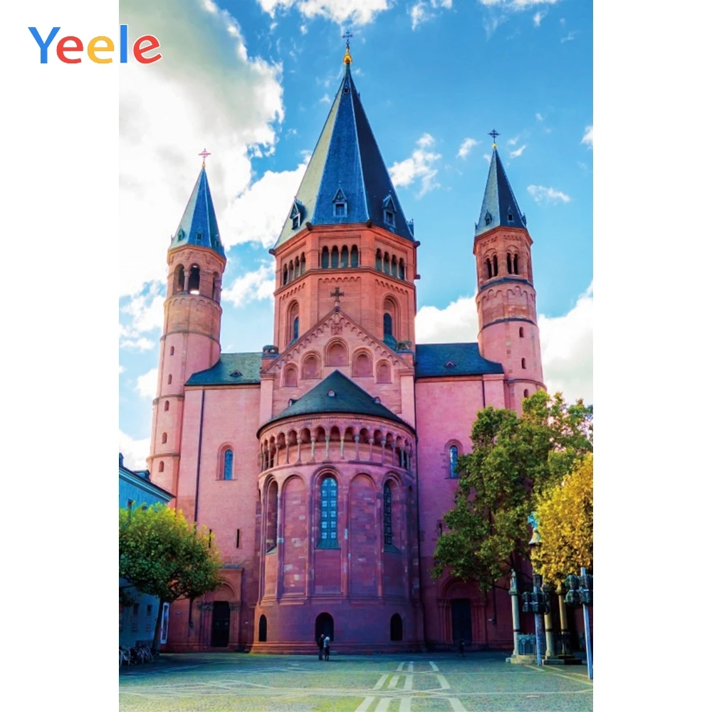 

Yeele Landscape Family Photocall Church Room Paint Photography Backdrops Personalized Photographic Backgrounds For Photo Studio
