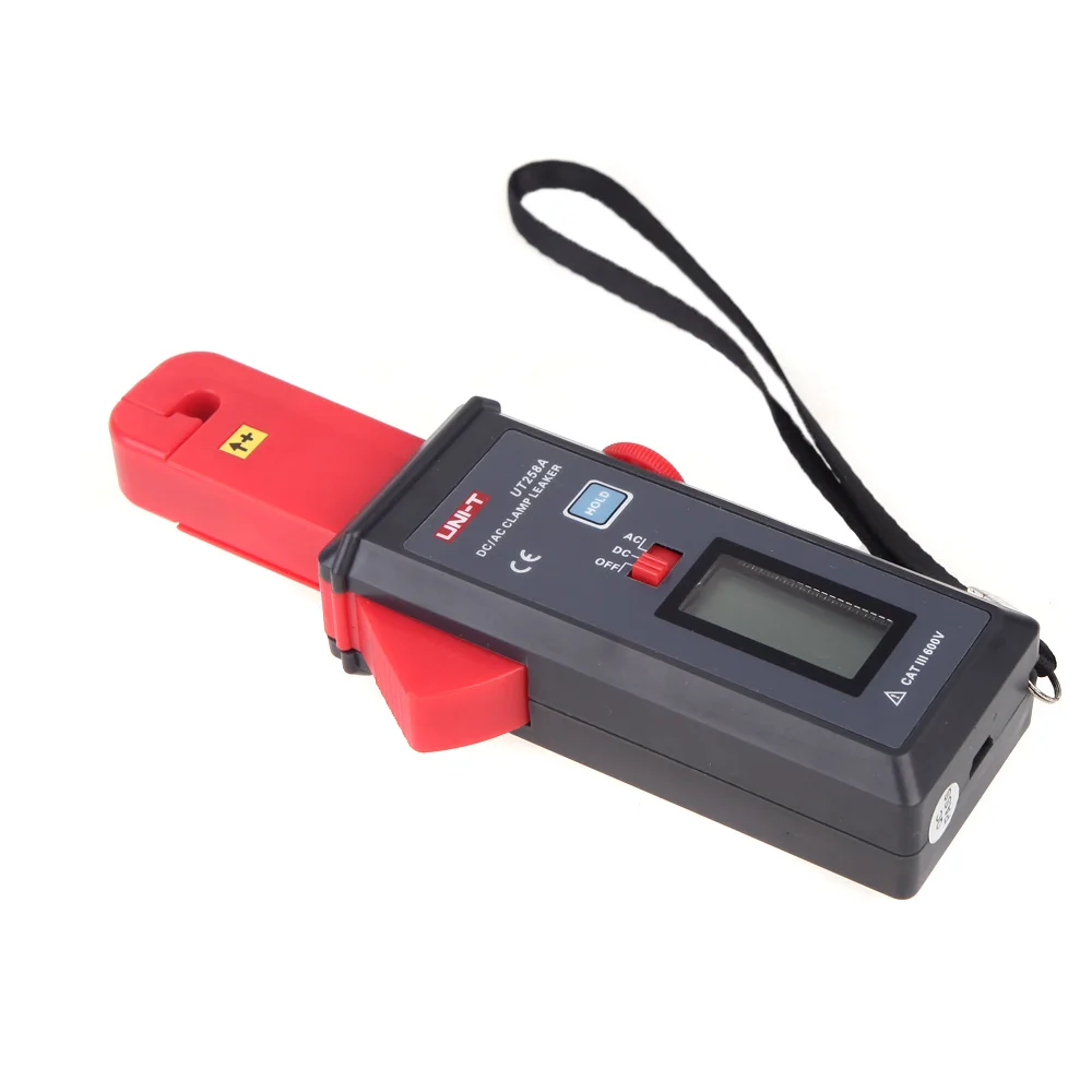 

UNI-T UT258A AC/DC Clamp Meters Ammeter Ampere Analog Meter Leakage Current Tester