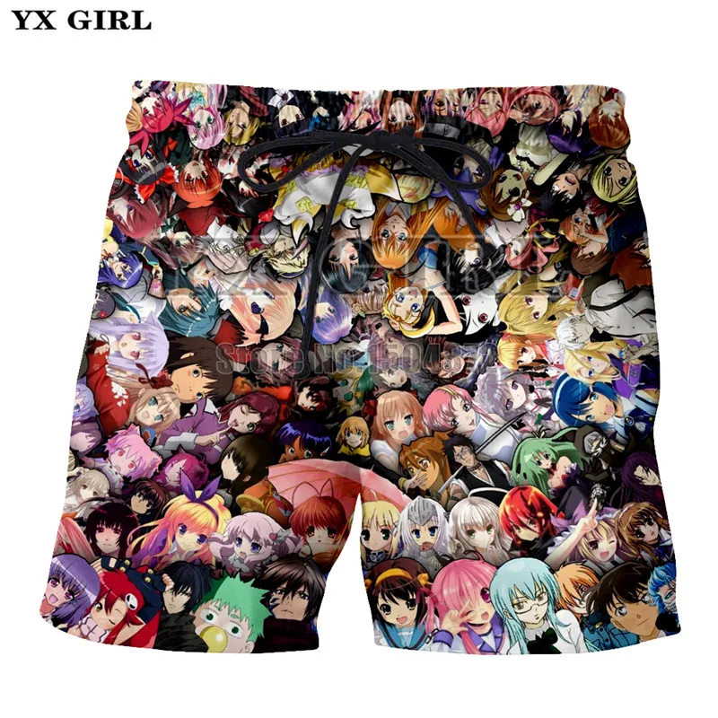 Dropshipping New Arrival Summer Mens Short Fashion Cartoon Anime Character 3d Print Casual Shorts Men Loose Drawstring Trouser Dropshipping New Arrival Summer Mens Short Fashion Cartoon Anime Character 3d Print Casual Shorts Men Loose Drawstring Trouser