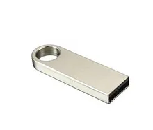 Wholesale Silver USB Flash Drives 32GB Pen Drive 16GB Pendrive Flash USB Memory Stick 8GB U Disk Storage USB 2.0 can print logo