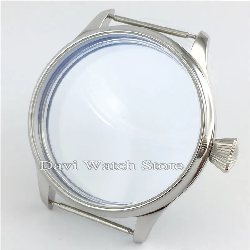 

ETA 6497/6498 Seagull ST36 Movement Parnis Case Kit Sterile 44mm 316L Stainless Steel Watch Cases