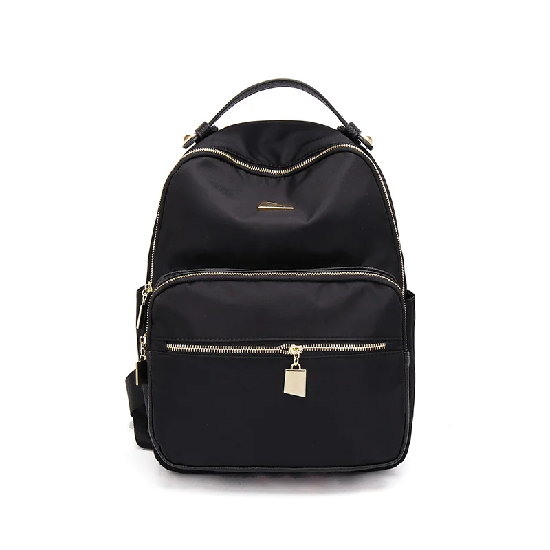 

Travel Backpack Korean Women Backpack Leisure Student Schoolbag Soft PU Leather Women Bag LH-108