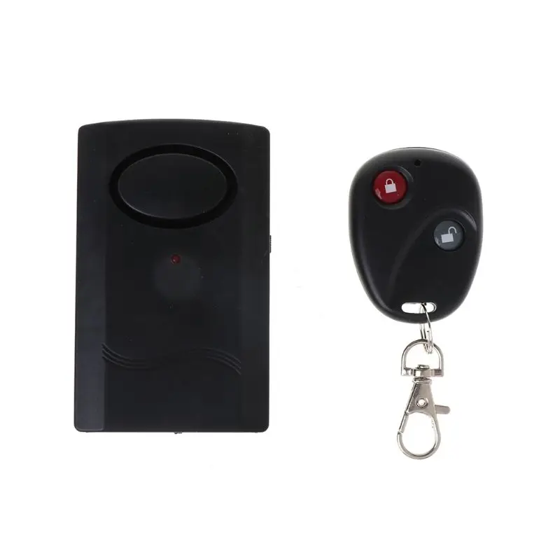 

Wireless Remote Control Door Window Vibration Security Detector Burglar Alarm
