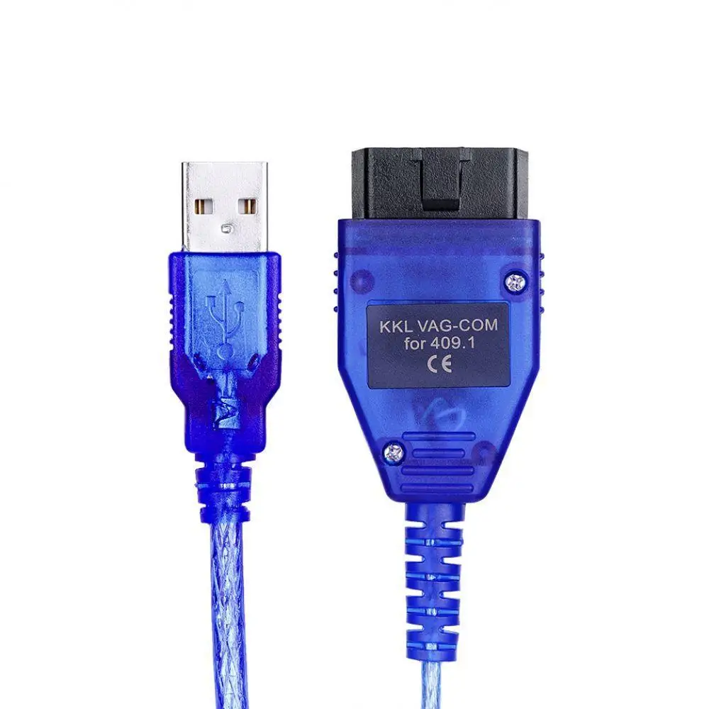 

VAG-COM 409.1 Vag Com vag 409Com vag 409 kkl OBD2 USB Cable Scanner Scan Tool Interface For Audi Seat Volkswagen Skoda