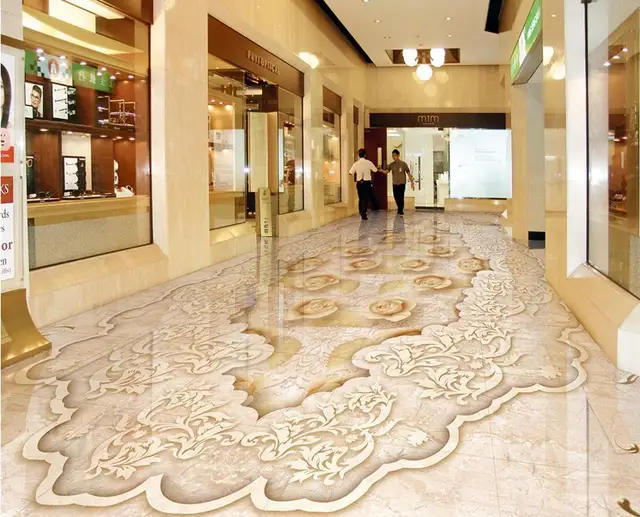 Custom 3D pvc vloeren zelfklevende jade marmeren Vloer Behang 3d ... Custom 3D pvc vloeren zelfklevende jade marmeren Vloer Behang 3d ...
