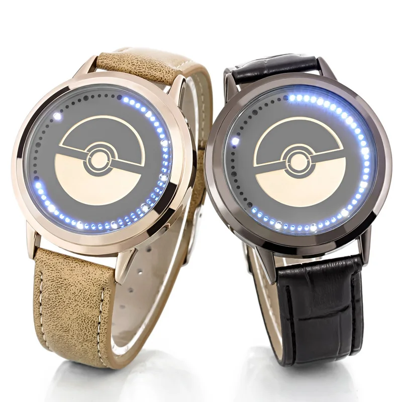 pokemon touch screen led watch