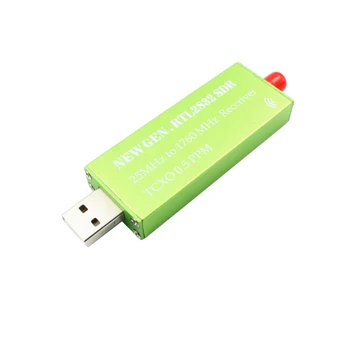 

Premium USB RTL-SDR Radio Receiver RTL2832 ADC Chip 0.5 PPM TCXO SMA F Connector SMA Antenna